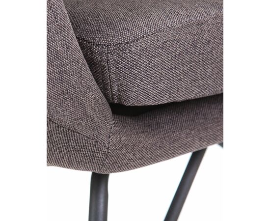 Набор 2 шт Кресло-качалка DOBRIN KIARA, серая ткань (LAR-106D-26), Вариант: серая ткань (LAR-106D-26), изображение 8 | Интернет магазин мебели и декора LifeDekor