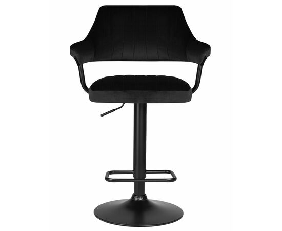 Набор 2 шт Стул барный DOBRIN CHARLY BLACK, черный велюр (MJ9-101), Вариант: черный велюр (MJ9-101), изображение 7 | Интернет магазин мебели и декора LifeDekor