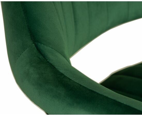 Набор 2 шт Стул барный DOBRIN CHARLY BLACK, зеленый велюр (MJ9-88), Вариант: зеленый велюр (MJ9-88), изображение 9 | Интернет магазин мебели и декора LifeDekor