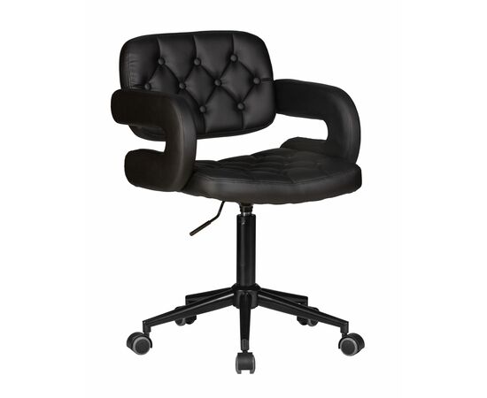 Набор 2 шт Офисное кресло для персонала DOBRIN LARRY BLACK, чёрный, Вариант: чёрный, изображение 2 | Интернет магазин мебели и декора LifeDekor