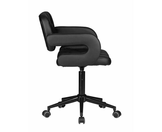 Набор 2 шт Офисное кресло для персонала DOBRIN LARRY BLACK, чёрный, Вариант: чёрный, изображение 4 | Интернет магазин мебели и декора LifeDekor