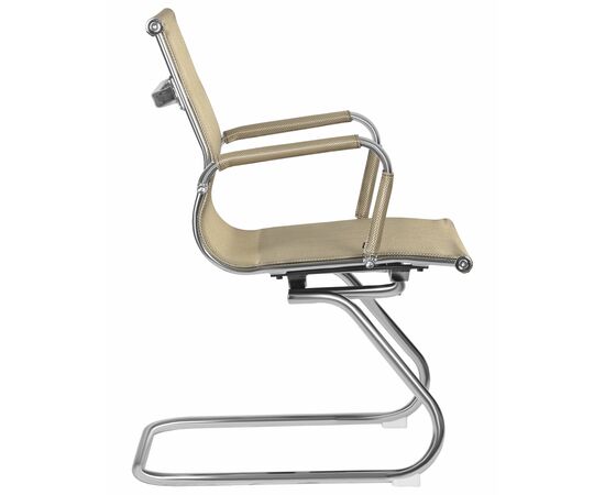 Набор 2 шт Офисное кресло для посетителей DOBRIN CODY MESH, бежевый (22039), Вариант: бежевый (22039), изображение 4 | Интернет магазин мебели и декора LifeDekor