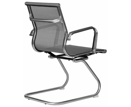 Набор 2 шт Офисное кресло для посетителей DOBRIN CODY MESH, серый, Вариант: серый, изображение 5 | Интернет магазин мебели и декора LifeDekor