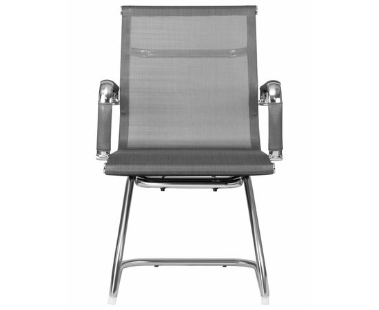Набор 2 шт Офисное кресло для посетителей DOBRIN CODY MESH, серый, Вариант: серый, изображение 7 | Интернет магазин мебели и декора LifeDekor