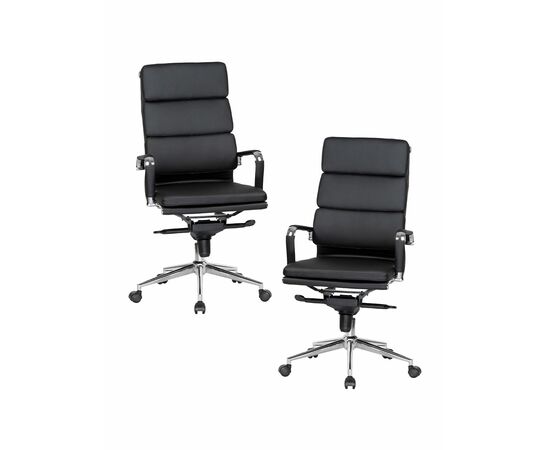 Набор 2 шт Офисное кресло для руководителей DOBRIN ARNOLD, чёрный, Вариант: чёрный | Интернет магазин мебели и декора LifeDekor