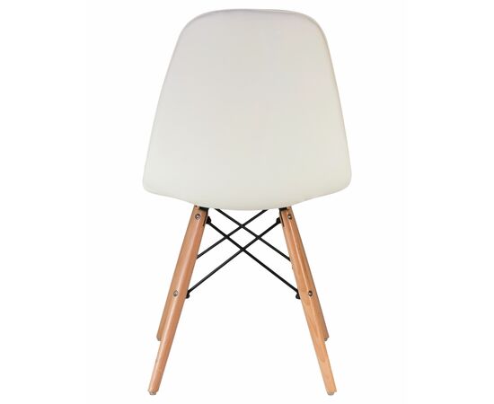 Набор 4 шт Стул обеденный DOBRIN BENNET, ножки светлый бук, кремовый, Вариант: ножки светлый бук, кремовый, изображение 6 | Интернет магазин мебели и декора LifeDekor