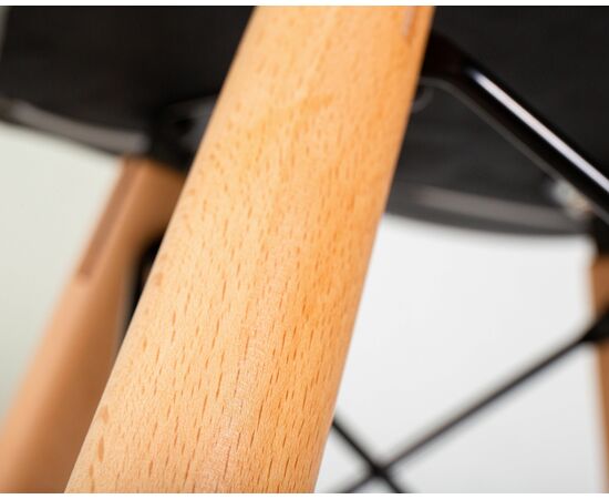 Набор 2 шт Стул барный DOBRIN BUTTERFLY BAR, ножки светлый бук, цвет чёрный, Вариант: ножки светлый бук, цвет чёрный, изображение 13 | Интернет магазин мебели и декора LifeDekor