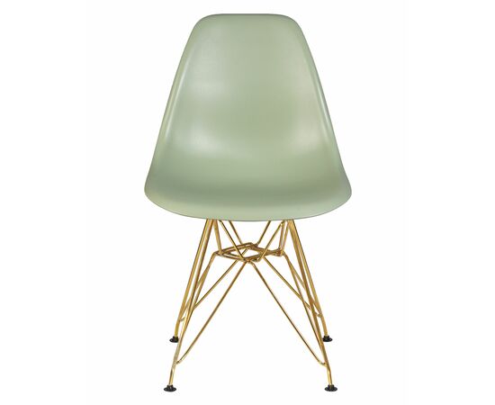 Набор 4 шт Стул обеденный DOBRIN DSR, ножки золотые, цвет мятный (NX-G-09), Вариант: ножки золотые, цвет мятный (NX-G-09), изображение 7 | Интернет магазин мебели и декора LifeDekor