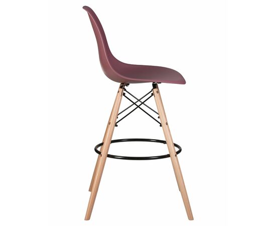 Набор 2 шт Стул барный DOBRIN DSW BAR, ножки светлый бук, цвет пыльная роза (NX-P-11), Вариант: ножки светлый бук, цвет пыльная роза (NX-P-11), изображение 4 | Интернет магазин мебели и декора LifeDekor