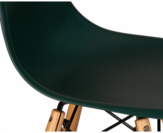 Набор 2 шт Стул барный DOBRIN DSW BAR, ножки светлый бук, цвет тёмно-зеленый (G-13), Вариант: ножки светлый бук, цвет тёмно-зеленый (G-13), изображение 9 | Интернет магазин мебели и декора LifeDekor