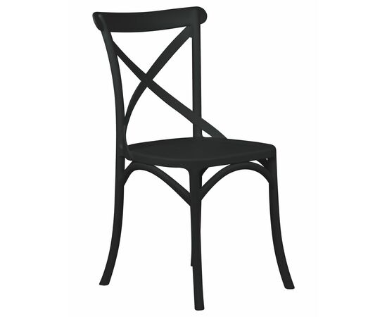 Набор 2 шт Стул обеденный DOBRIN MASON, цвет чёрный (B-03), Вариант: цвет чёрный (B-03), изображение 3 | Интернет магазин мебели и декора LifeDekor