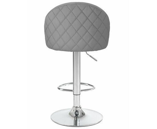 Набор 2 шт Стул барный DOBRIN MILANA, серый велюр (MJ9-75), Вариант: серый велюр (MJ9-75), изображение 6 | Интернет магазин мебели и декора LifeDekor