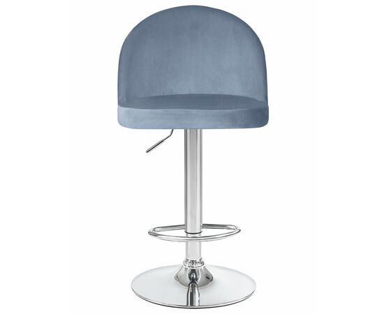 Набор 2 шт Стул барный DOBRIN MILANA, пудрово-голубой велюр (MJ9-74), Вариант: пудрово-голубой велюр (MJ9-74), изображение 7 | Интернет магазин мебели и декора LifeDekor