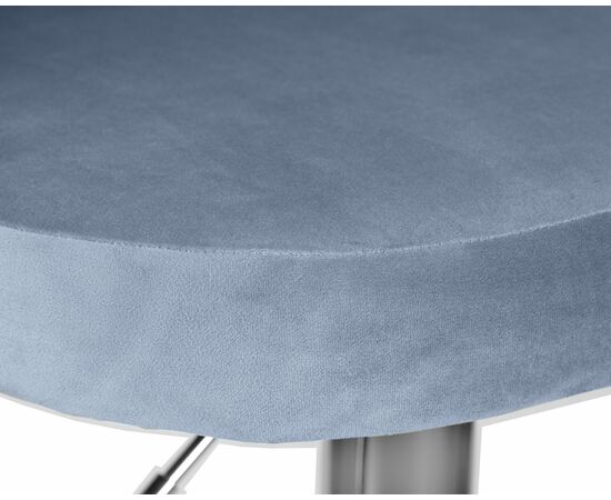 Набор 2 шт Стул барный DOBRIN MILANA, пудрово-голубой велюр (MJ9-74), Вариант: пудрово-голубой велюр (MJ9-74), изображение 9 | Интернет магазин мебели и декора LifeDekor