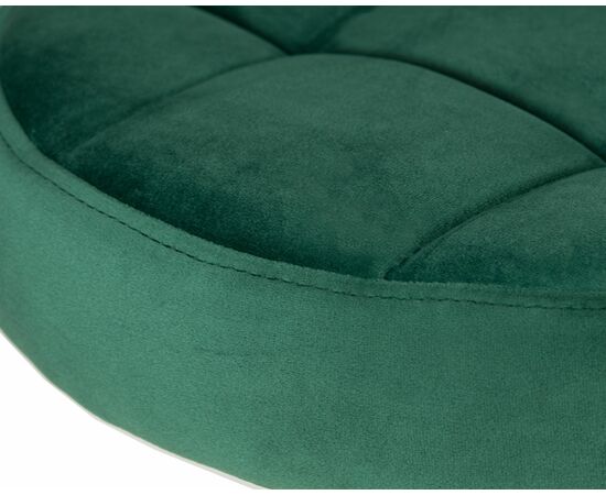 Набор 2 шт Табурет барный DOBRIN BRUNO GOLD, зеленый велюр (MJ9-88), Вариант: зеленый велюр (MJ9-88), изображение 3 | Интернет магазин мебели и декора LifeDekor