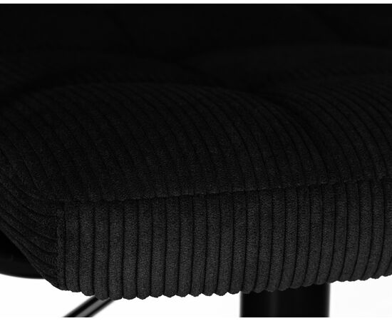 Набор 2 шт Стул барный DOBRIN KRUGER ARM BLACK, черный вельвет (LAR-E2041-52), Вариант: черный вельвет (LAR-E2041-52), изображение 8 | Интернет магазин мебели и декора LifeDekor