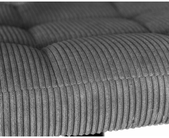 Набор 2 шт Стул барный DOBRIN KRUGER ARM BLACK, серый вельвет (LAR-E2041-25), Вариант: серый вельвет (LAR-E2041-25), изображение 9 | Интернет магазин мебели и декора LifeDekor