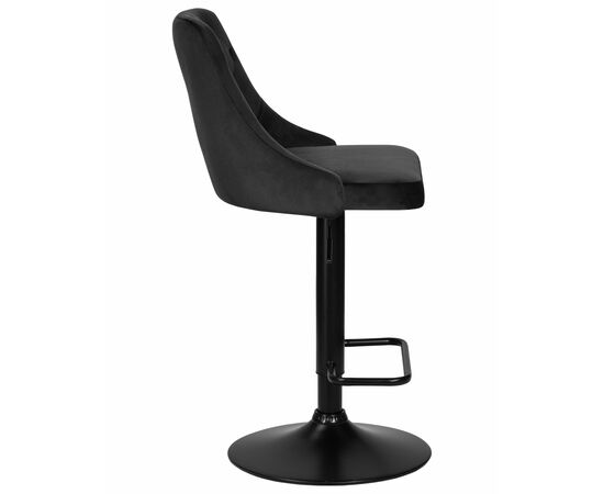 Набор 2 шт Стул барный DOBRIN JOSEPH BLACK, черный велюр (MJ9-101), Вариант: черный велюр (MJ9-101), изображение 3 | Интернет магазин мебели и декора LifeDekor