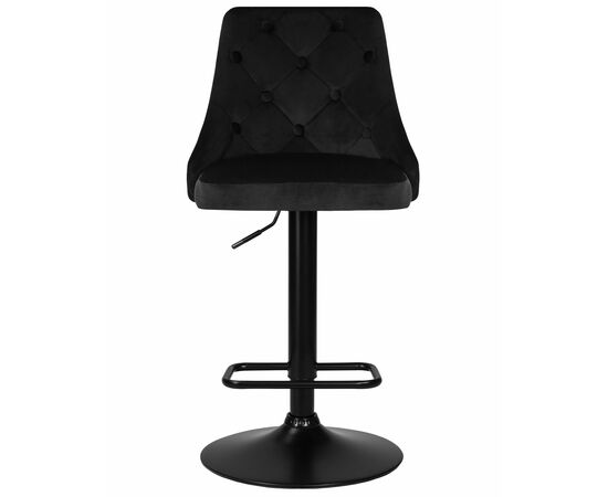 Набор 2 шт Стул барный DOBRIN JOSEPH BLACK, черный велюр (MJ9-101), Вариант: черный велюр (MJ9-101), изображение 6 | Интернет магазин мебели и декора LifeDekor
