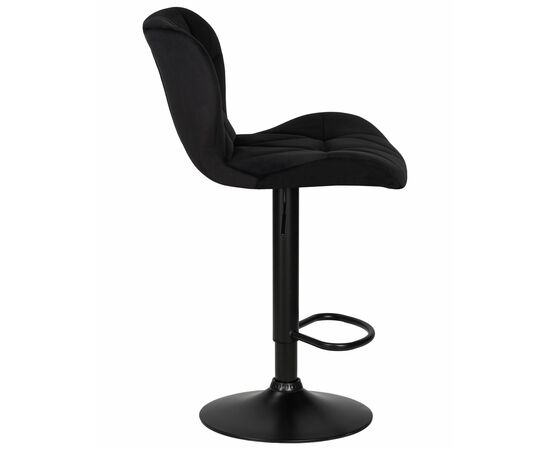 Набор 2 шт Стул барный DOBRIN BARNY BLACK, черный велюр (MJ9-101), Вариант: черный велюр (MJ9-101), изображение 4 | Интернет магазин мебели и декора LifeDekor