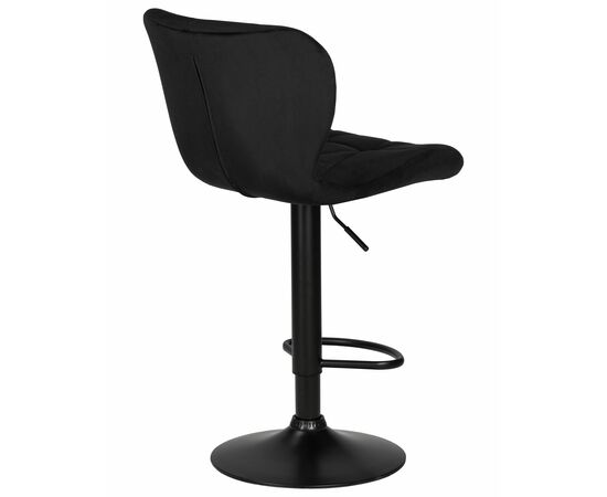 Набор 2 шт Стул барный DOBRIN BARNY BLACK, черный велюр (MJ9-101), Вариант: черный велюр (MJ9-101), изображение 5 | Интернет магазин мебели и декора LifeDekor