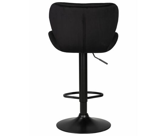Набор 2 шт Стул барный DOBRIN BARNY BLACK, черный велюр (MJ9-101), Вариант: черный велюр (MJ9-101), изображение 6 | Интернет магазин мебели и декора LifeDekor