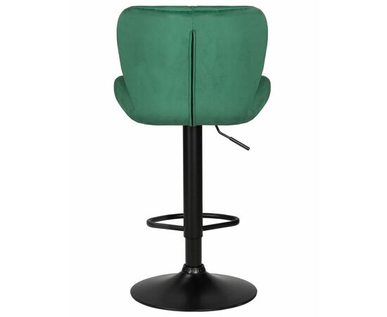 Набор 2 шт Стул барный DOBRIN BARNY BLACK, зеленый велюр (MJ9-88), Вариант: зеленый велюр (MJ9-88), изображение 6 | Интернет магазин мебели и декора LifeDekor