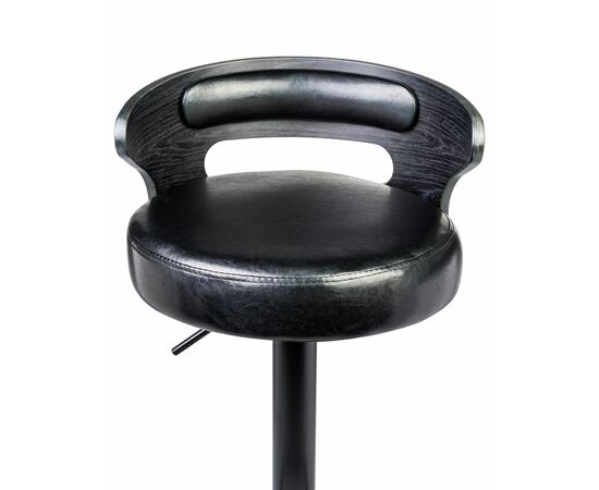 Набор 2 шт Стул барный DOBRIN FRED BLACK, чёрное дерево, чёрный, Вариант: чёрное дерево, чёрный, изображение 8 | Интернет магазин мебели и декора LifeDekor