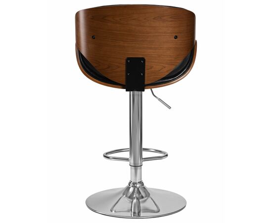 Набор 2 шт Стул барный DOBRIN KARTER, коричневое дерево, чёрный, Вариант: коричневое дерево, чёрный, изображение 6 | Интернет магазин мебели и декора LifeDekor