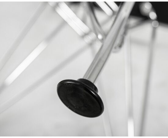 Набор 2 шт Стул обеденный DOBRIN BUTTERFLY CHROME, ножки хром, цвет кремовый, изображение 8 | Интернет магазин мебели и декора LifeDekor