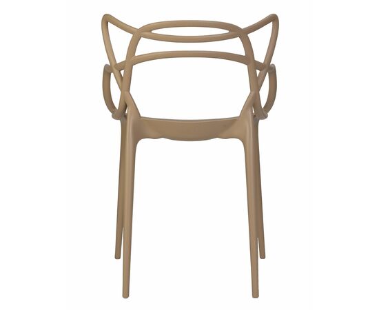 Набор 4 шт Стул обеденный DOBRIN MASTERS, бежевый (GR-03), Вариант: бежевый (GR-03), изображение 4 | Интернет магазин мебели и декора LifeDekor