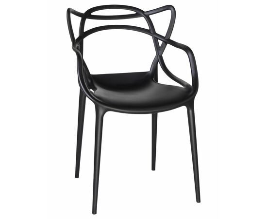 Набор 4 шт Стул обеденный DOBRIN MASTERS, чёрный (B-03), Вариант: чёрный (B-03) | Интернет магазин мебели и декора LifeDekor
