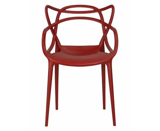 Набор 4 шт Стул обеденный DOBRIN MASTERS, кирпичный (R-05), Вариант: кирпичный (R-05), изображение 6 | Интернет магазин мебели и декора LifeDekor