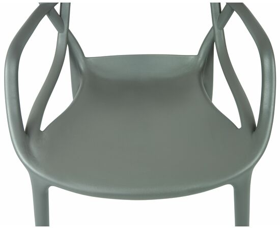 Набор 4 шт Стул обеденный DOBRIN MASTERS, тёмно-серый (GR-04), Вариант: тёмно-серый (GR-04), изображение 8 | Интернет магазин мебели и декора LifeDekor