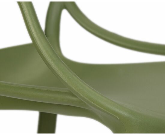 Набор 4 шт Стул обеденный DOBRIN MASTERS, зеленый хаки (G-17), Вариант: зеленый хаки (G-17), изображение 8 | Интернет магазин мебели и декора LifeDekor
