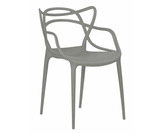 Набор 4 шт Стул обеденный DOBRIN MASTERS, светло-серый (GR-01), Вариант: светло-серый (GR-01) | Интернет магазин мебели и декора LifeDekor