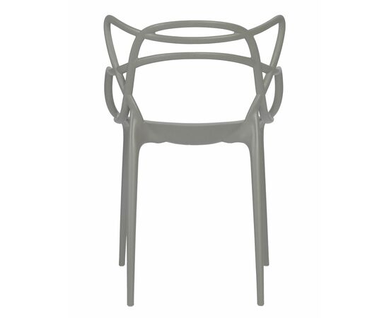 Набор 4 шт Стул обеденный DOBRIN MASTERS, светло-серый (GR-01), Вариант: светло-серый (GR-01), изображение 5 | Интернет магазин мебели и декора LifeDekor