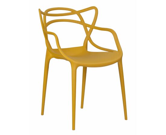 Набор 4 шт Стул обеденный DOBRIN MASTERS, горчичный (Y-03), Вариант: горчичный (Y-03), изображение 9 | Интернет магазин мебели и декора LifeDekor