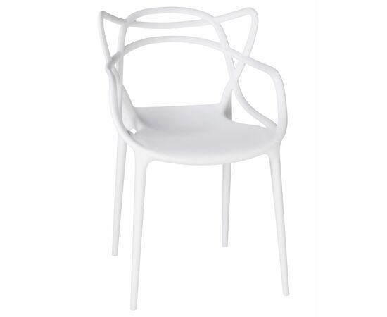 Набор 4 шт Стул обеденный DOBRIN MASTERS, белый (W-02), Вариант: белый (W-02), изображение 7 | Интернет магазин мебели и декора LifeDekor