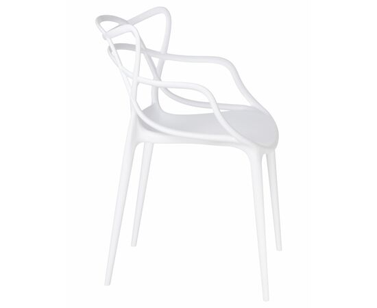 Набор 4 шт Стул обеденный DOBRIN MASTERS, белый (W-02), Вариант: белый (W-02), изображение 2 | Интернет магазин мебели и декора LifeDekor