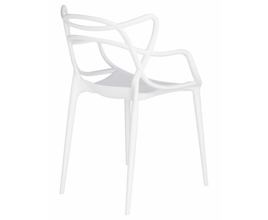 Набор 4 шт Стул обеденный DOBRIN MASTERS, белый (W-02), Вариант: белый (W-02), изображение 3 | Интернет магазин мебели и декора LifeDekor