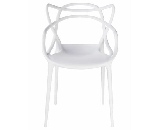 Набор 4 шт Стул обеденный DOBRIN MASTERS, белый (W-02), Вариант: белый (W-02), изображение 5 | Интернет магазин мебели и декора LifeDekor