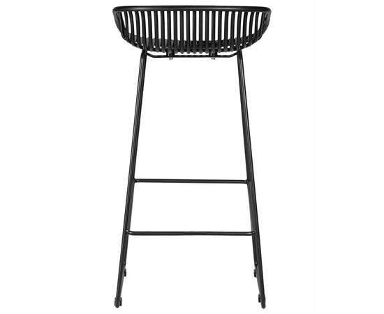 Набор 4 шт Стул барный DOBRIN FRANK, черный, Вариант: чёрный, изображение 6 | Интернет магазин мебели и декора LifeDekor