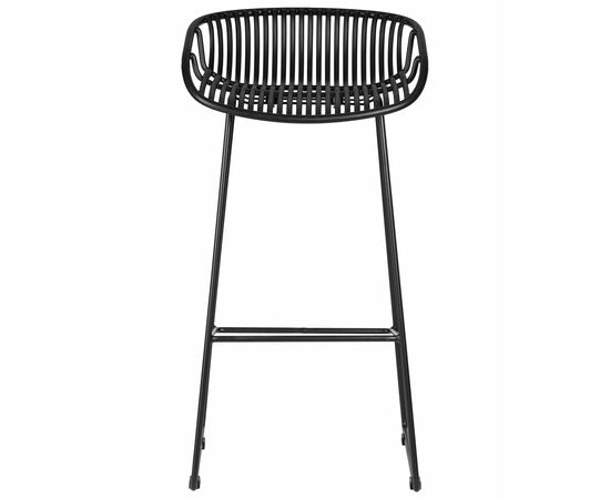 Набор 4 шт Стул барный DOBRIN FRANK, черный, Вариант: чёрный, изображение 7 | Интернет магазин мебели и декора LifeDekor