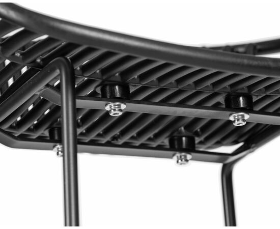 Набор 4 шт Стул барный DOBRIN FRANK, черный, Вариант: чёрный, изображение 9 | Интернет магазин мебели и декора LifeDekor