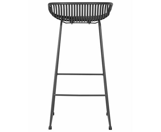 Набор 4 шт Стул барный DOBRIN FRANK, темно-серый, Вариант: темно-серый, изображение 6 | Интернет магазин мебели и декора LifeDekor