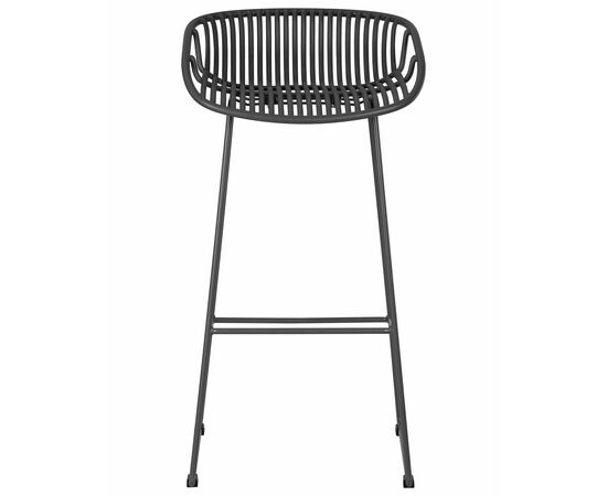 Набор 4 шт Стул барный DOBRIN FRANK, темно-серый, Вариант: темно-серый, изображение 7 | Интернет магазин мебели и декора LifeDekor