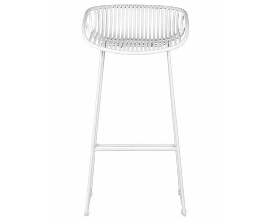 Набор 4 шт Стул барный DOBRIN FRANK, белый, Вариант: белый, изображение 7 | Интернет магазин мебели и декора LifeDekor