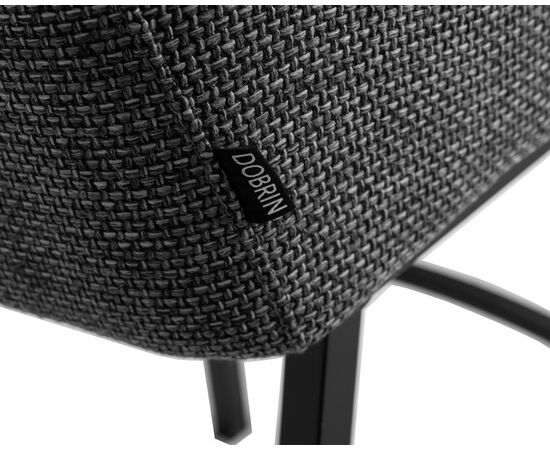 Набор 2 шт Стул барный DOBRIN LUCAS COUNTER, серая ткань (F-22), Вариант: серая ткань (F-22), изображение 9 | Интернет магазин мебели и декора LifeDekor