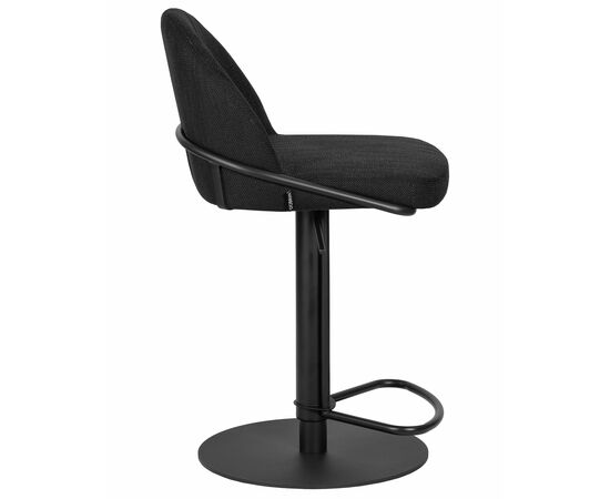 Набор 2 шт Стул барный DOBRIN OLIVER, черная ткань (SLR-10), Вариант: черная ткань (SLR-10), изображение 4 | Интернет магазин мебели и декора LifeDekor
